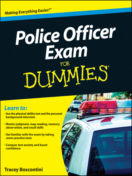 Title details for Police Officer Exam For Dummies by Raymond Foster - Available